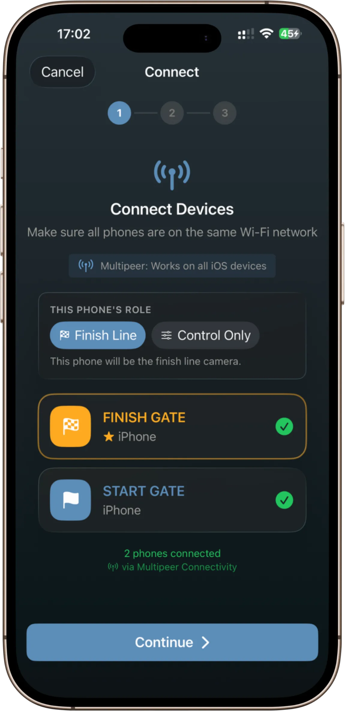 Connect phones